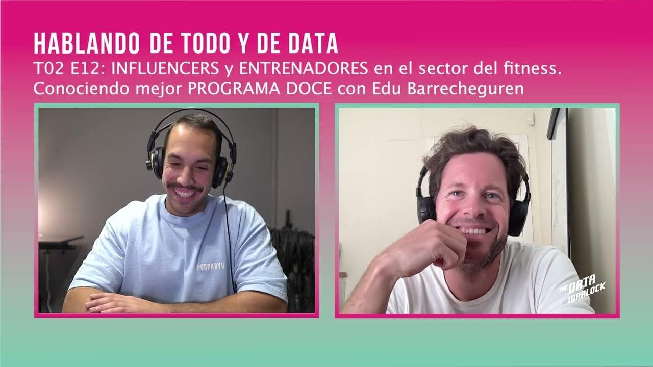 Thumbnail image for T02 E12 INFLUENCERS y ENTRENADORES en el sector Fitness. Conociendo mejor DOCE con Edu Barrecheguren