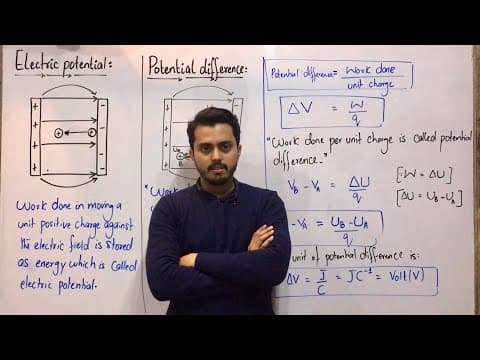 Electric potential || potential difference || electrostatic potential || class 12 electrostatics