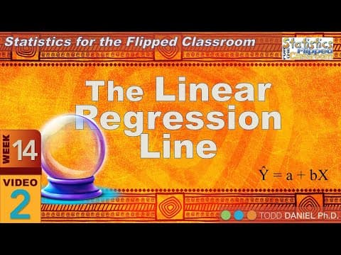 Thumbnail for Foundational Regression – The Linear Regression Line (14-2)