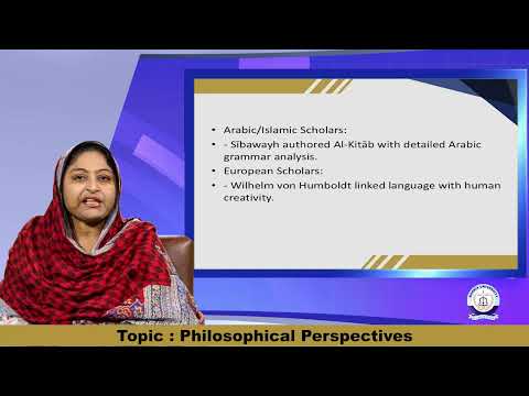 Introduction to Linguistics Week 2 | Lesson 2