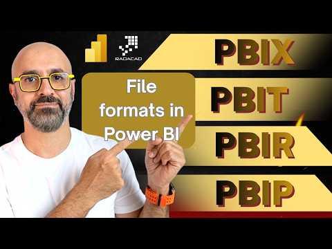 Thumbnail for Power BI File Formats Explained: PBIX vs PBIT vs PBIP vs PBIR
