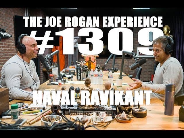 Joe Rogan Experience #1309 - Naval Ravikant cover
