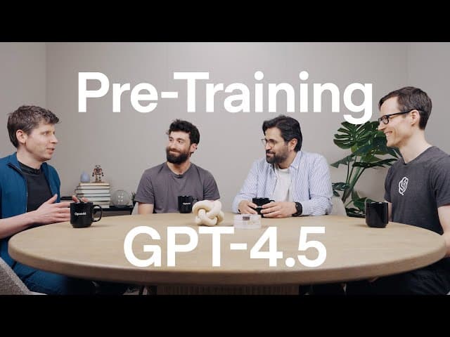 Thumbnail image for Pre-Training GPT-4.5