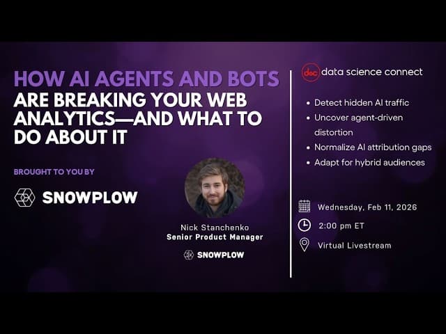 How AI Agents and Bots Are Breaking Your Web Analytics — And What to Do About It
