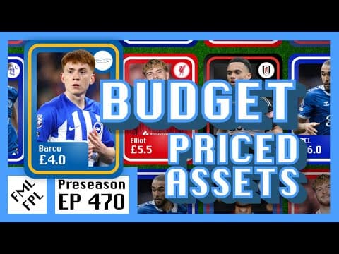 Thumbnail for Ep. 470 - Preseason Pod 3/4 - Budget Priced Assets