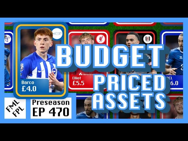 Ep. 470 - Preseason Pod 3/4 - Budget Priced Assets cover