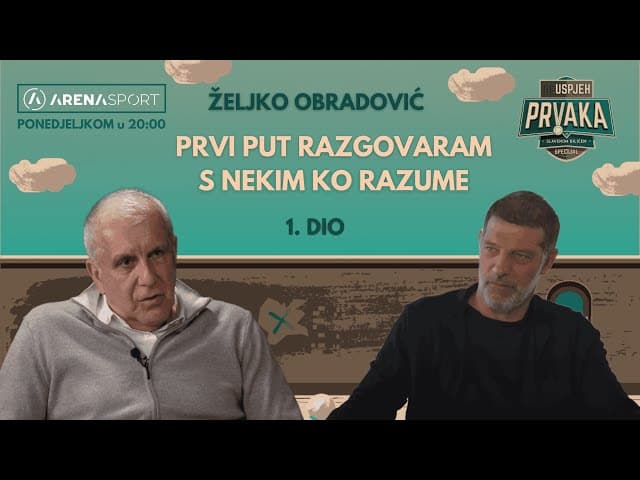 Željko Obradović kod Slavena Bilića  | Neuspjeh prvaka #1