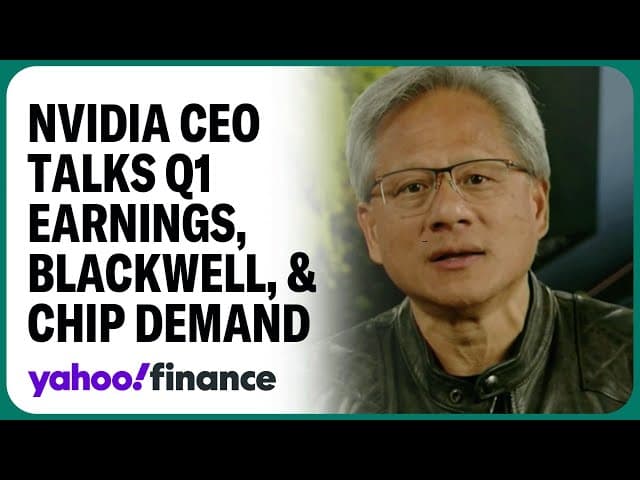 Nvidia CEO Jensen Huang talks blowout quarter, AI, inferencing, ongoing demand, and more cover