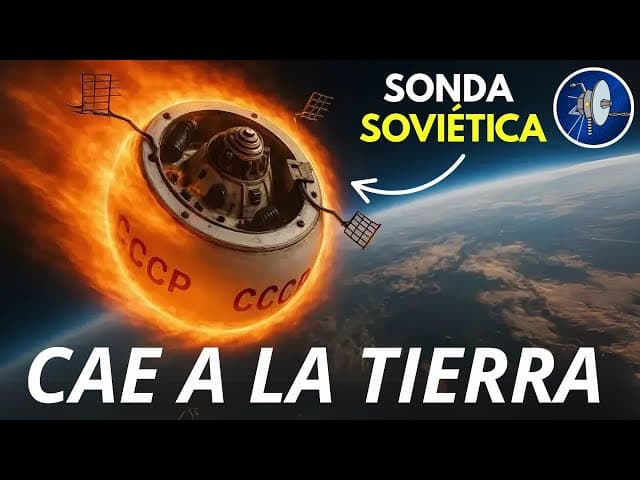 TODO lo que tienes que saber de la SONDA SOVIÉTICA que caerá en la Tierra