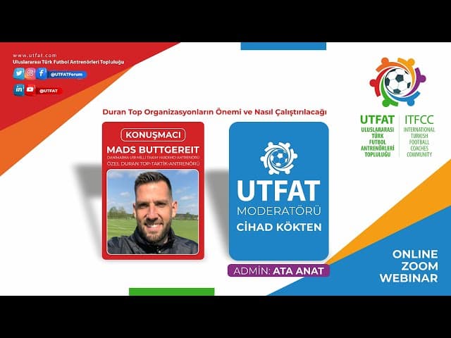 UTFAT - Röportaj (Duran Top Organizasyonların Önemi - Mads Buttgereit) | 17.05.2021