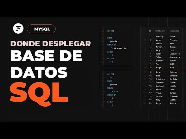 ¿Donde desplegar bases de datos de SQL para proyectos reales? cover