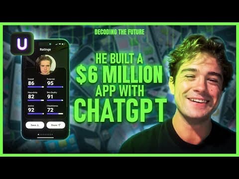 How Blake Anderson built a $6 Million app with ChatGPT
