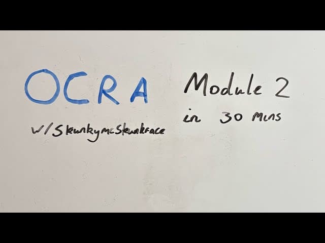 The entirety of OCR A A-Level Chemistry Module 2 in 30 minutes