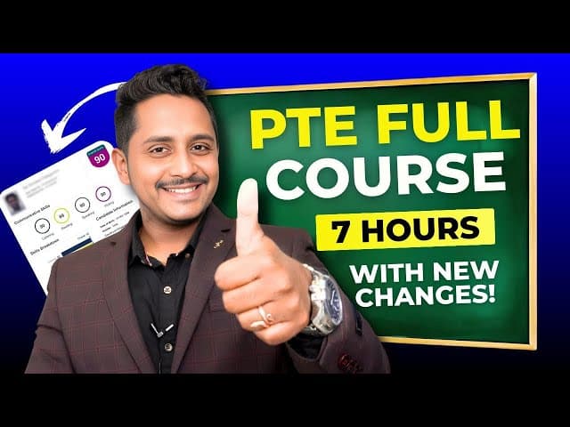 PTE Full Course in 7 Hours | Latest 2025 Updates & Exam Changes