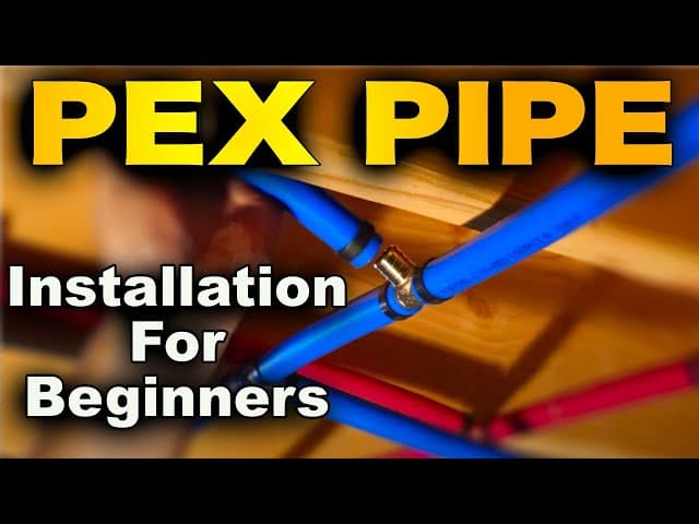 Thumbnail image for PEX Pipe Installation - ALL Connections To Fittings In A WHOLE HOUSE!