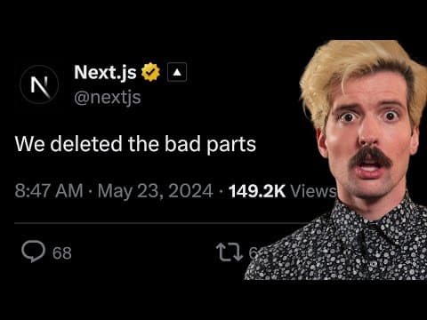 Thumbnail for Next.js 15 Is Here (Vercel Ship Breakdown)