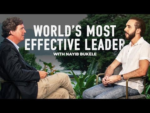 Thumbnail for President Nayib Bukele: Seeking God’s Wisdom, Taking Down MS-13, and His Advice to Donald Trump