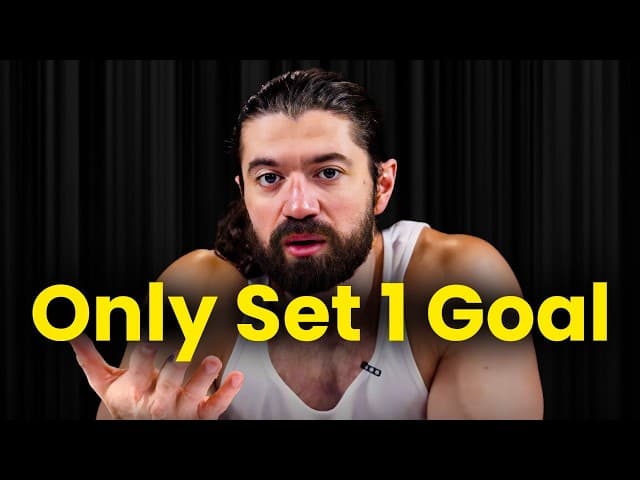 You're Setting Goals Wrong