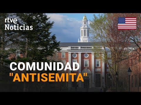 Thumbnail for EE.UU.: TRUMP CONGELA a HARVARD 2.200 millones de dólares en FONDOS FEDERALES | RTVE Noticias