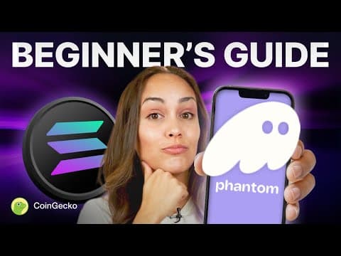 Thumbnail for BEST Solana Wallet?? Beginner’s Phantom Wallet Tutorial in 2026