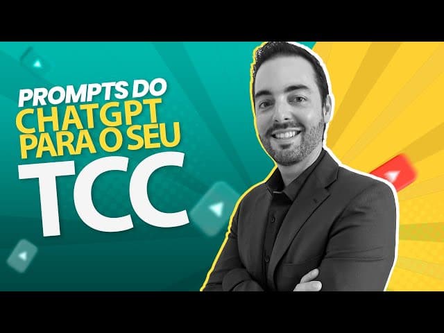 Usando PROMPTS do ChatGPT no seu TCC | Inteligência Artificial + TCC