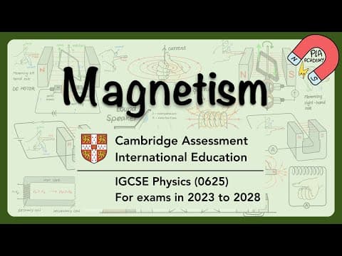 Cambridge IGCSE Physics 0625 UNIT 4 Electricity and  Magnetism Revision #igcsephysics