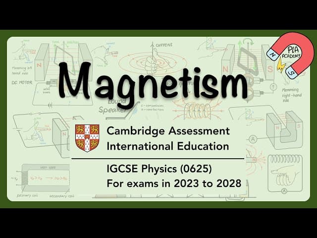 Cambridge IGCSE Physics 0625 UNIT 4 Electricity and  Magnetism Revision #igcsephysics
