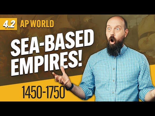 CAUSES of EUROPEAN EXPLORATION [AP World History Review—Unit 4 Topic 2]