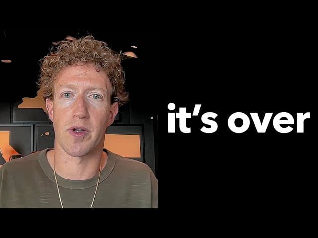 Thumbnail for Zuckerberg's BOMBSHELL Interview: (AGI + AI AGENTS)