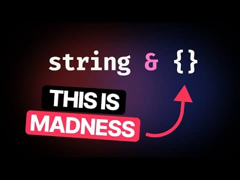 Thumbnail for 6 TypeScript tips to turn you into a WIZARD