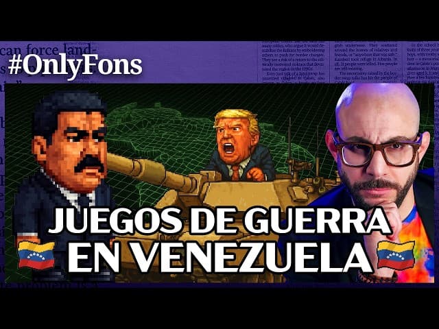 JUEGOS DE GUERRA EN VENEZUELA: así prepara Trump su plan contra MADURO - @SoloFonseca