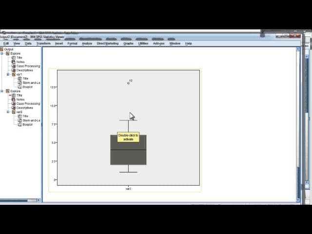 How to detect outliers in SPSS