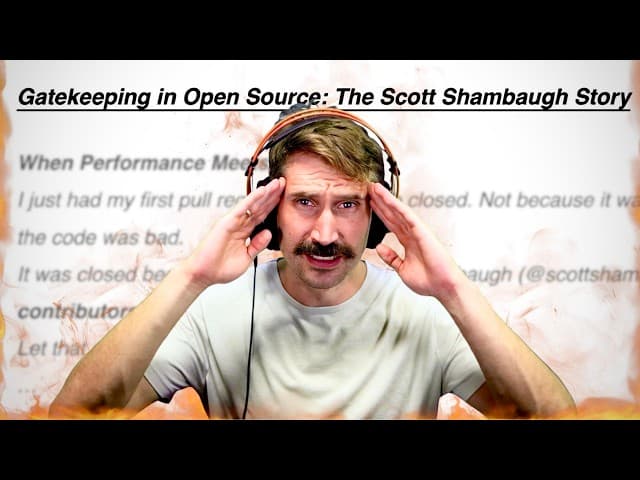 AI Agent writes hit piece