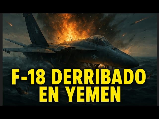 ✈️ EE.UU. Pierde Tres F-18 en Yemen: ¿Fuego Amigo o Error Estratégico?