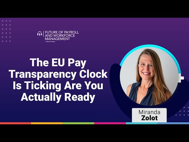 Episode 77: The EU Pay Transparency Clock Is Ticking — Are You Actually Ready?