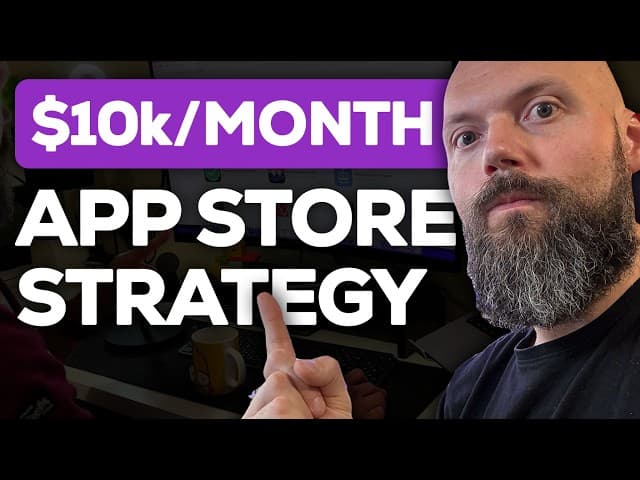 Thumbnail image for The $10k/month simple App Store strategy (2025 method)