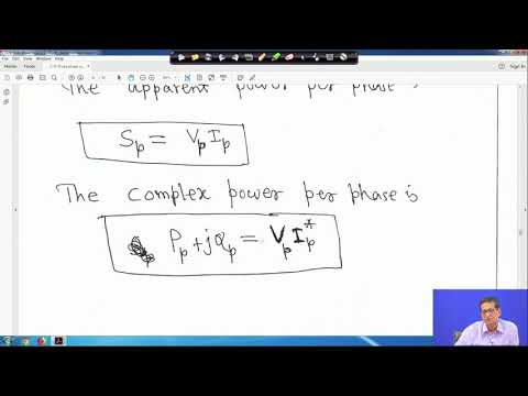 Lecture 49: Three phase circuits (Contd.)