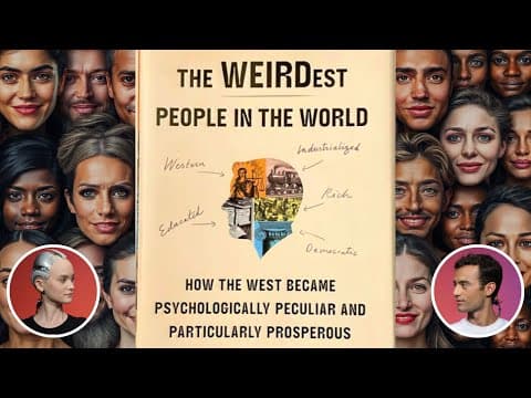 Thumbnail for Ep. 244: "The WEIRDest People in the World" by J. Henrich | Book Review | Swetlana AI Podcast