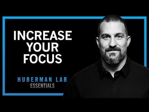 Thumbnail for How to Focus to Change Your Brain | Huberman Lab Essentials