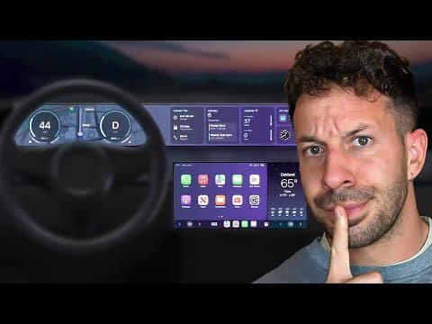 Thumbnail for ¡¡LLEGA Apple CarPlay ULTRA!! ⚠️ Lo CAMBIA TODO con una INTEGRACIÓN ABSOLUTA en tu COCHE ELÉCTRICO 😃