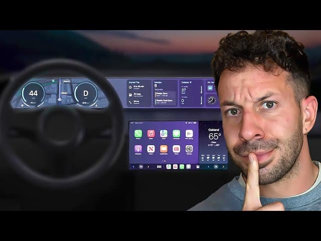 ¡¡LLEGA Apple CarPlay ULTRA!! ⚠️ Lo CAMBIA TODO con una INTEGRACIÓN ABSOLUTA en tu COCHE ELÉCTRICO 😃 cover