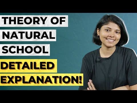 Natural Law School | Legal Theory | Jurisprudence