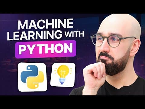 Thumbnail for Python Machine Learning Tutorial (Data Science)