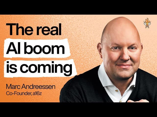 Marc Andreessen: The real AI boom hasn’t even started yet cover