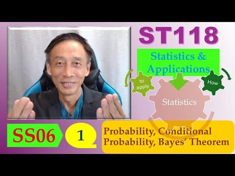 Thumbnail for Probability, Conditional Probability, Bayes’ Theorem