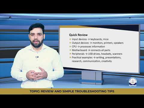 Introduction to Computer Applications Week 2 Lesson 8