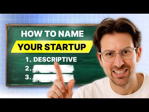 Thumbnail for The only startup naming guide you’ll ever need: my proven framework