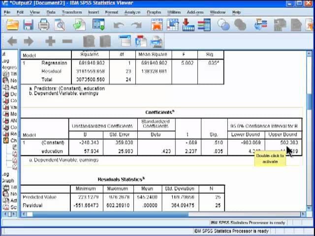Linear Regression - SPSS (part 4) cover