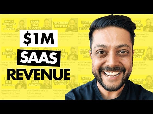If I Had To Start Over, Here's 3 Steps I'd Take to $1M+ Revenue cover