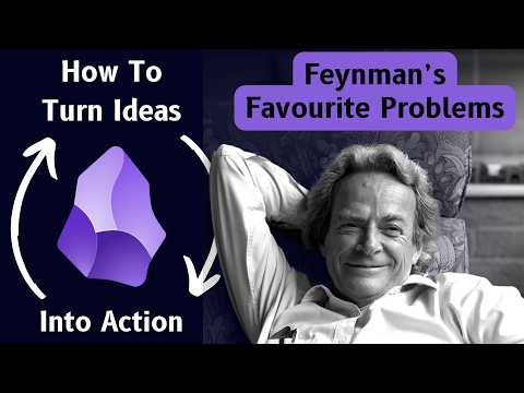 Thumbnail for Feynman's Favorite Problems 💡Practical Obsidian + NotebookLM Use 📝